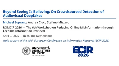Beyond Seeing Is Believing: On Crowdsourced Detection of Audiovisual Deepfakes featured image