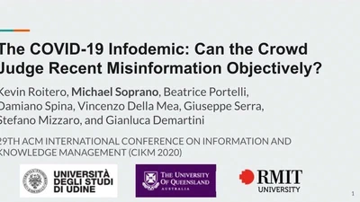 The COVID-19 Infodemic: Can the Crowd Judge Recent Misinformation Objectively? featured image