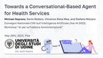 Towards a Conversational-Based Agent for Health Services