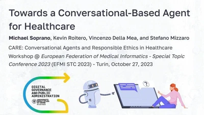 Towards a Conversational-Based Agent for Healthcare featured image